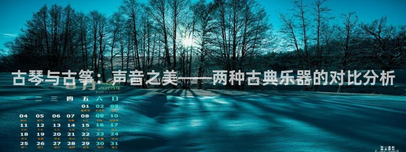 凯发k8ag旗舰厅网址：古琴与古筝：声音之美——两种古典乐器